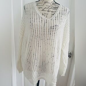1.4.3. Story by Line Up V-Neck Sweater in Cream